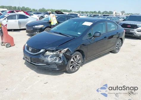 2013 Honda Civic Ex from USA, damaged, VIN 19XFB2F80DE059379